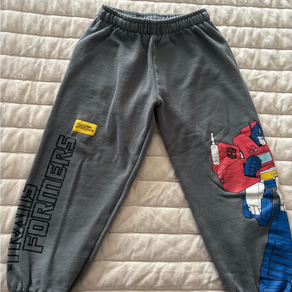 Transformers Zara Gray Sweatpants